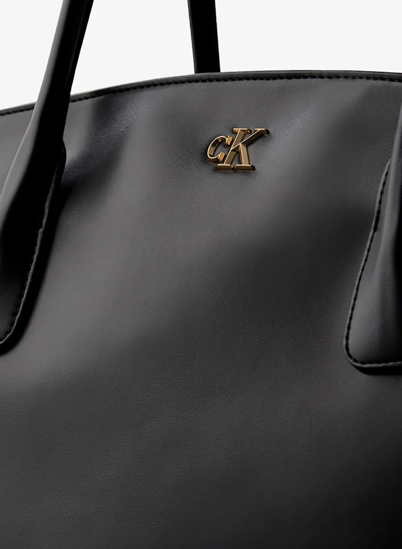 CALVIN KLEIN  Monogram Medium Dome Tote Bag for Women | Best Price UAE